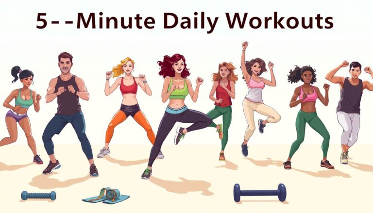 5-Minute Daily Workouts: Quick Moves to Boost Circulation and Focus”