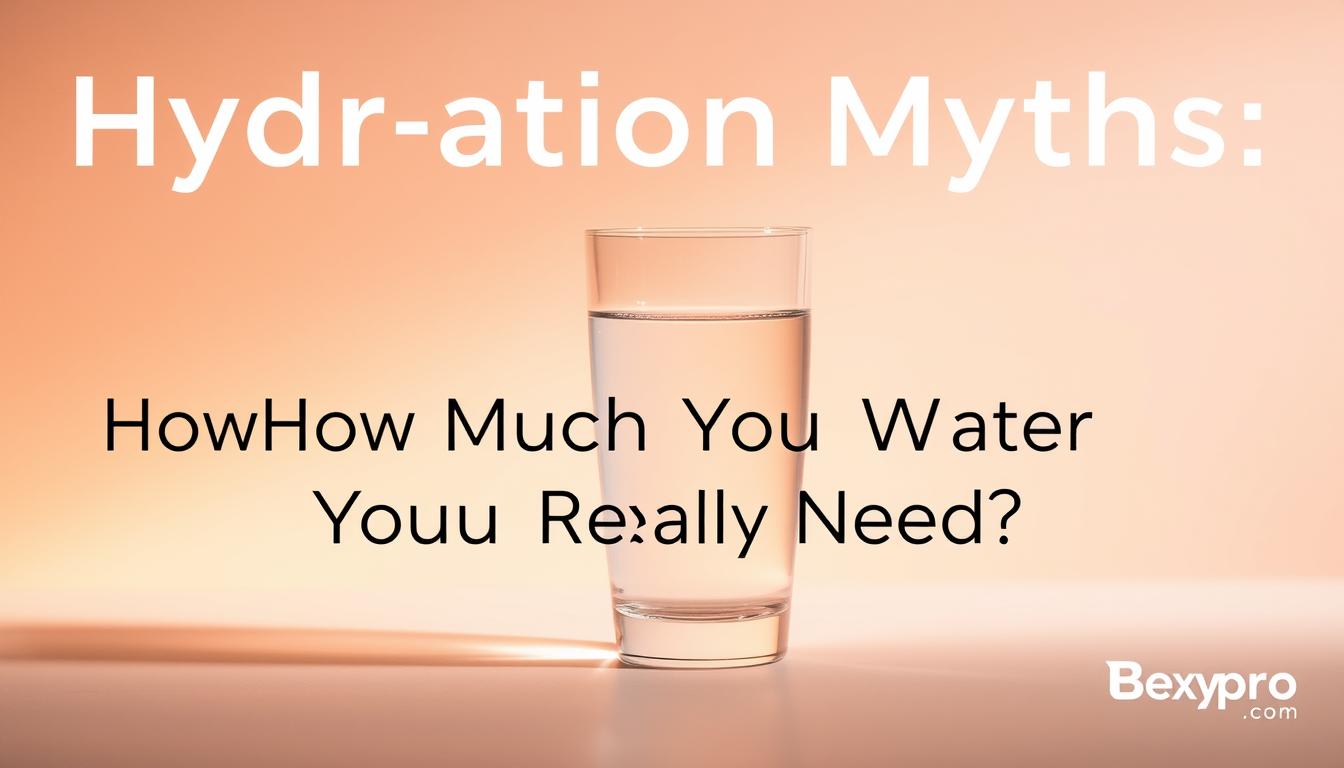 • Hydration Myths: How Much Water Do You Really Need?